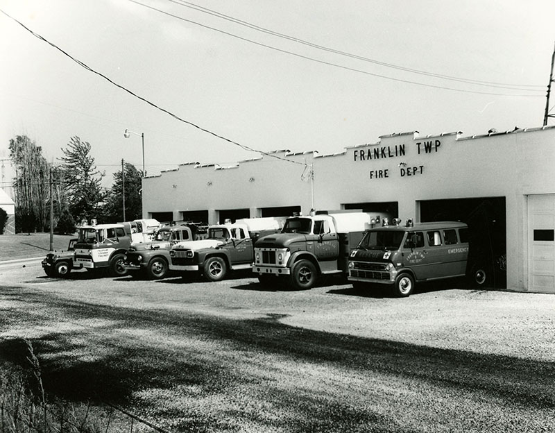 June 8, 1973
Franklin Volunteer Fire Dept.
Organized in 1950 by C.N. Kuhn
Photo ID#: U26