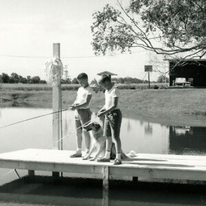 06_22_1964_David_Hoover_Chris_Clabaugh_with_dog_Princess_at_the_Julius_Claybaugh_Farm_Sharon_Twp_2_website-5077