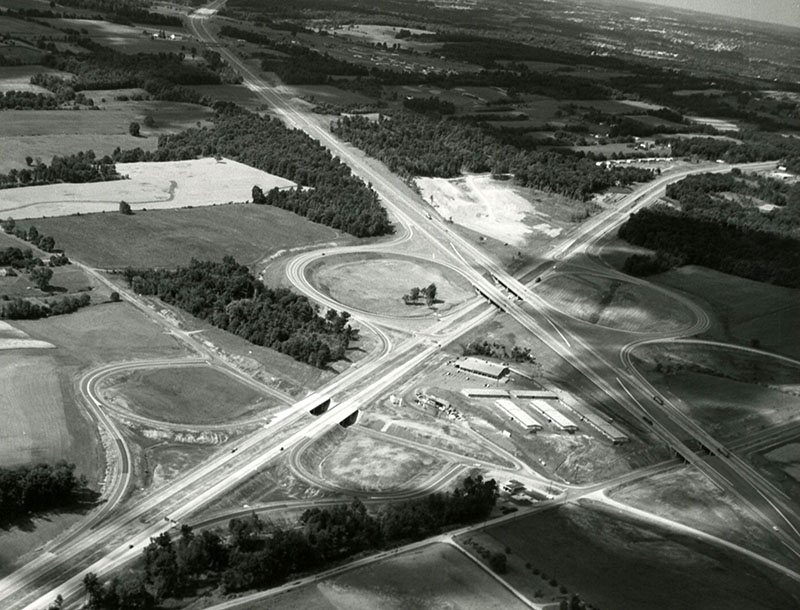 July 3, 1967
Interstate 71 and U.S. 30 interchange
Photo ID#: AE161