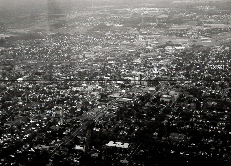 July 20, 1964
Downtown Mansfield looking Northeast
Photo ID#: AE100