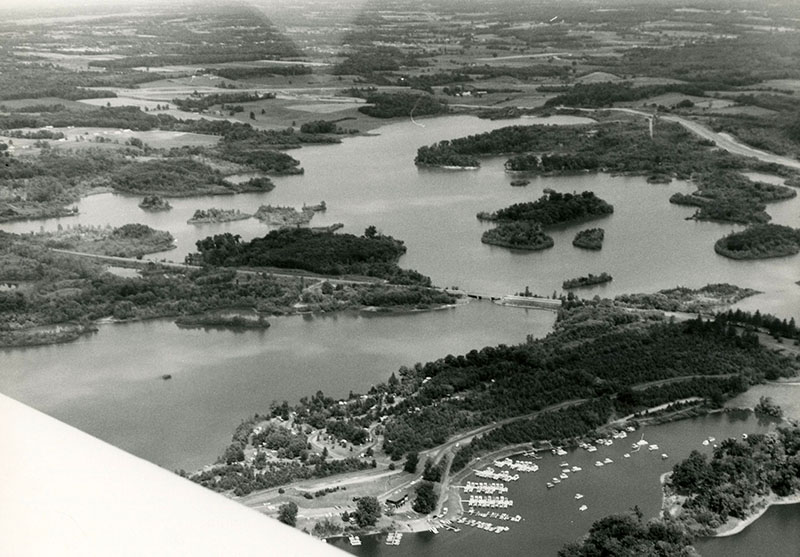 July 25, 1965
Charles Mill Reservoir looking Northwest
Photo ID#: AE205