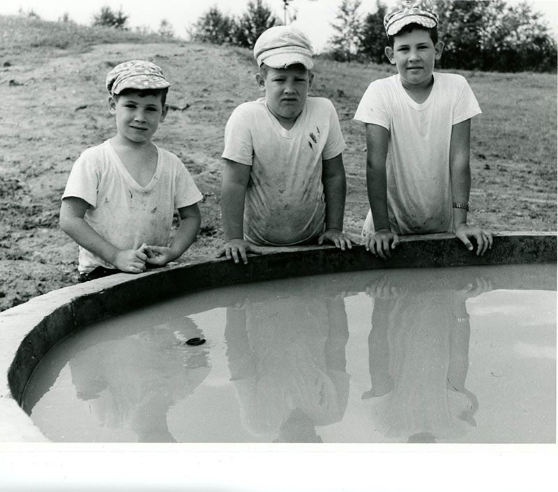 August 8, 1968
A new spring development at the D. George Miller Farm
Sons: Jerry, Joe and Jim Miller
Harold Company was the contractor
Photo ID#: A663