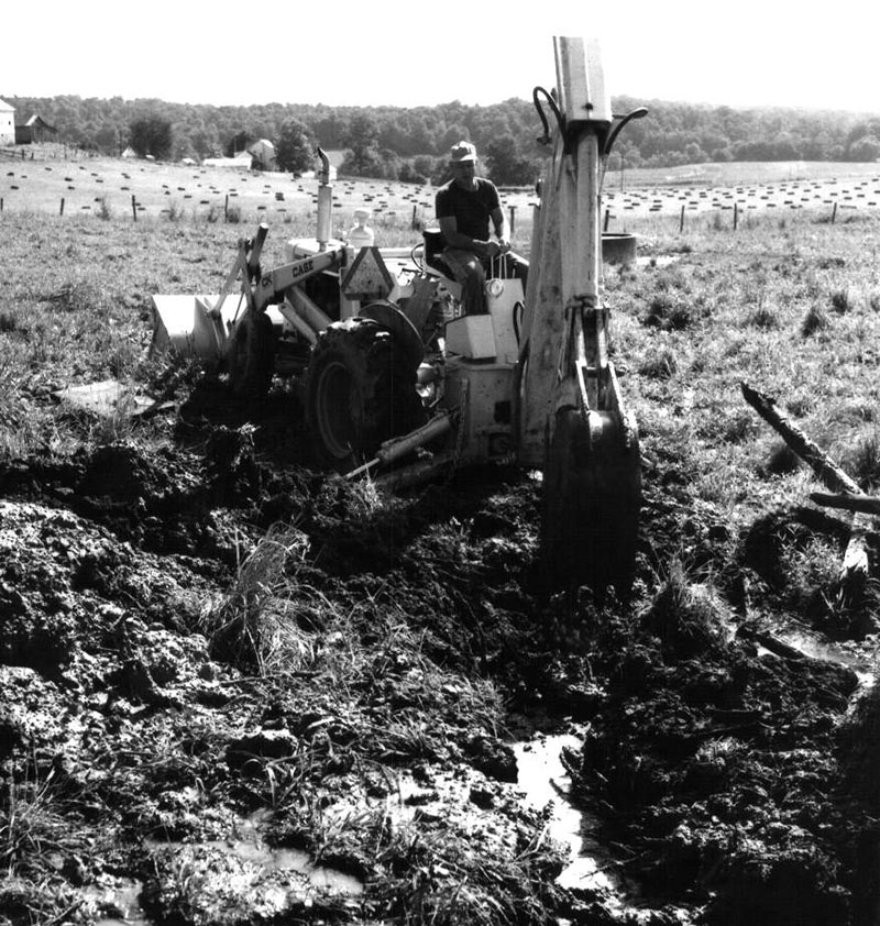 August 20, 1969
Ed Baum repairs spring at Ralph Winters
Photo ID#: A681