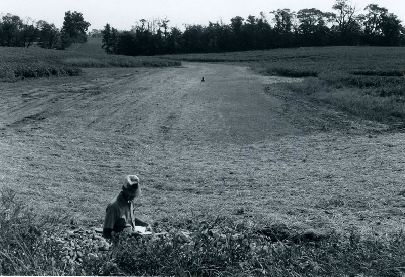 September 5, 1980
Mulched and seeded waterway, final check.
Photo ID#: A1025