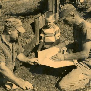 09_08_1964_L_R._Harold_Alt__Keith_Alt___Leonard_Krietmeyer_on_Alt_Farm_near_Shelby_website-1499