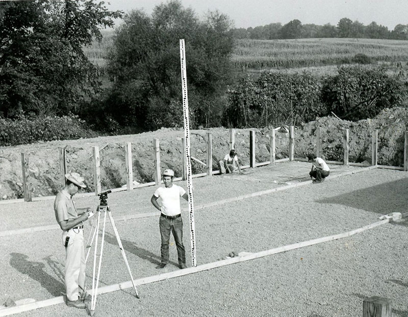 September 9, 1977
Tom Stull Farm
Animal waste structure
SCS Tech. Dean Swigart
Contractor Carroll Lifer
Photo ID#: A40
