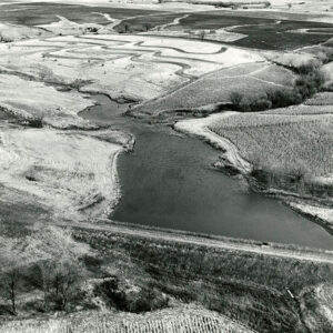 11_09_1956_Silt_basin_filled_with_water_and_conservation_applied_and_being_installed_on_the_land._Owner_Guy_Edgington._Iowa_Website-402
