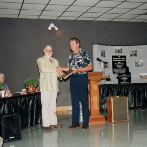 2000_Annual_Meeting_Bob_Winbigler_presents_to_Richard_Spagel_of_Richland_Fish___Game_Club_website-3620