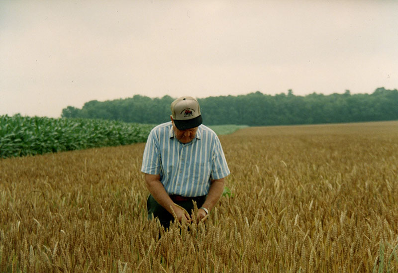 2004
Ken Adams in a wheat field
Photo ID#: RSWCD44