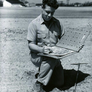 C.E.Redmon.Soil_Scientist__plots_soil_bondaries_on_an_aerial_photo_after_examining_the_soil_website-2806