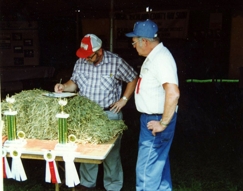 Don Myers, retired Ohio State Agronomist 
Photo ID#: E336