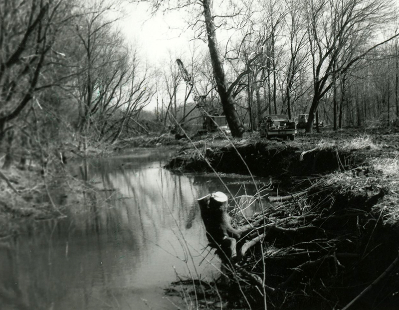 J. Scott, Black Fork River log jam removal
Photo ID#: S239