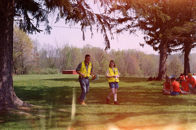 Jeff Van Loon and Cathy Berg at the Northeastern Envirothon
Richland Fish and Game
Photo ID#: E105