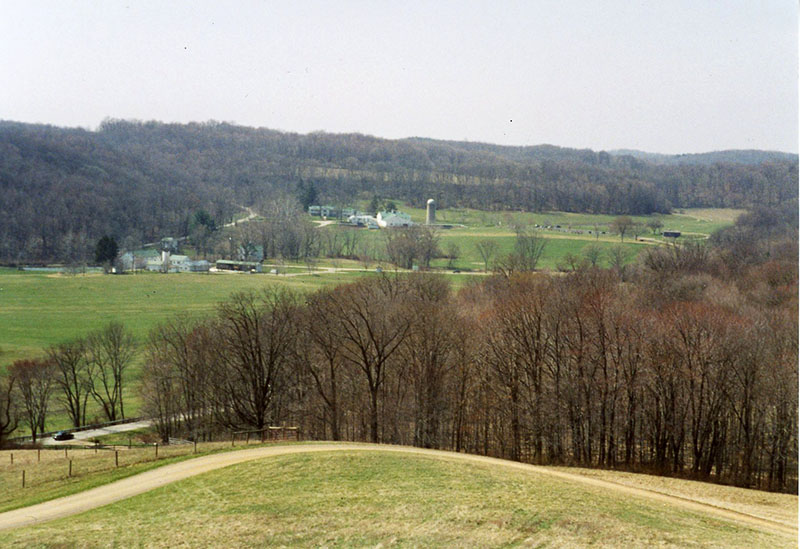 Mt Jeez, Pleasant Hill Lake in background 
Photo ID#: PL226