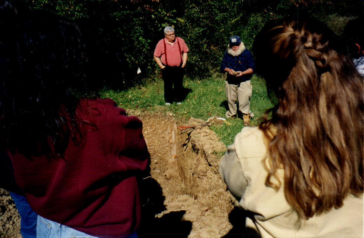 Sanitarian Workshop For Septic Installation
Doc Redmond In Blue Shirt
Photo ID#: PL13