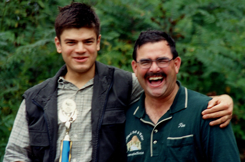 Tim Brandt (to right)
Forestry Contest
Photo ID#: S215